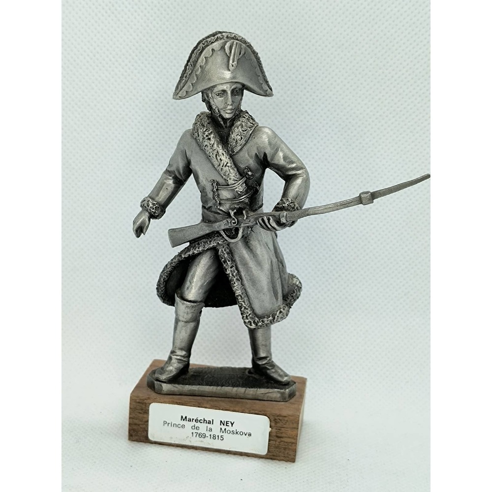 PEWTER FIGURINE Les Etains du Prince Marechal NEY Prince de la Moskova
